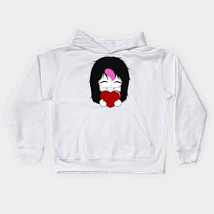 nina the killer valentine chibi Kids Hoodie